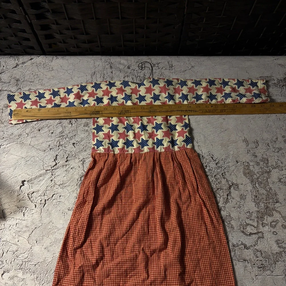 Reproduction Handmade “Primitive” Girl’s Dress and Hanger